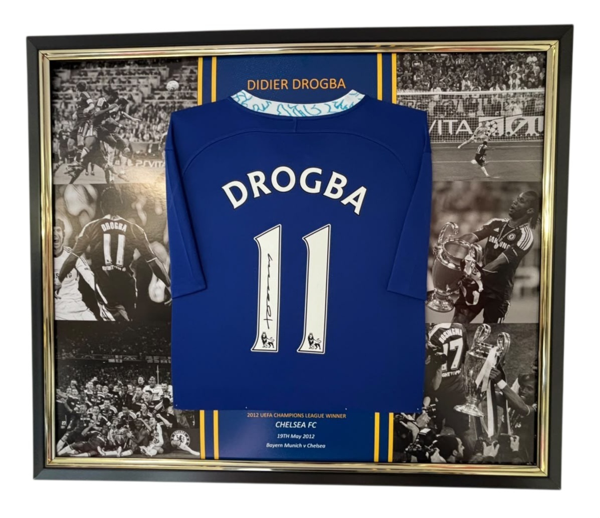 drogba signed jersey