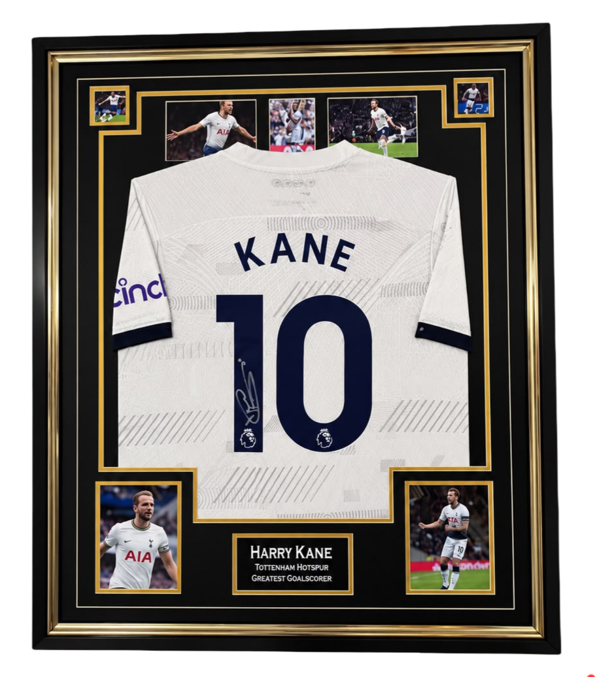 harry kane signed shirt