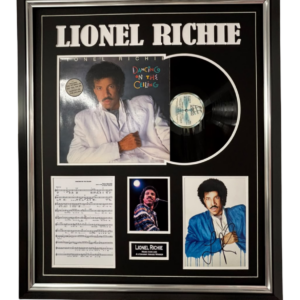 Lionel Richie Signed Photo with Record LP