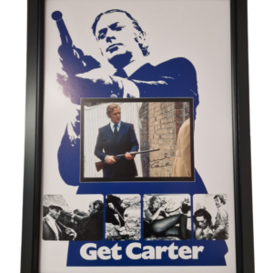 Get Carter Display MICHAEL CAINE SIGNED PHOTO