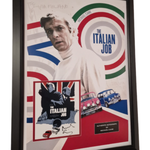 Get ITALIAN JOB MICHAEL CAINE SIGNED PHOTO