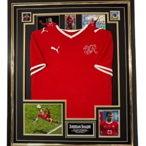 Xherdan Shaqiri Signed Photo with Shirt Switzeland Legend