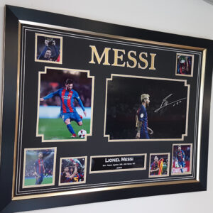 Lionel Messi Signed Photo