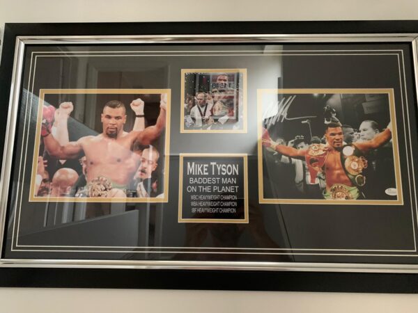 Mike Tyson Signed Photo BOXING LEGEND