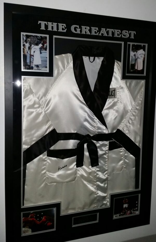 Boxing Legend Muhammad Ali Signed ROBE GOWN