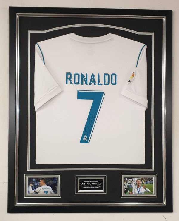 Cristiano Ronaldo  of Real Madrid Signed Shirt