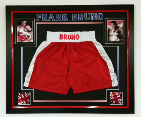 Frank Bruno Signed Shorts