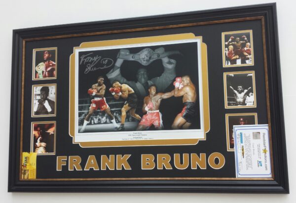 Frank Bruno Signed Photo