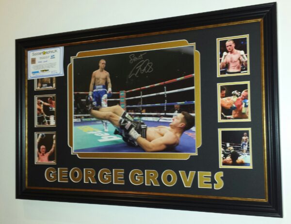 George Groves Signed Photo