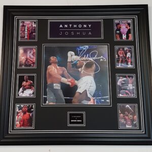 Boxing Legend Anthony Joshua Signed Photo Vs Wladimir Klitschko