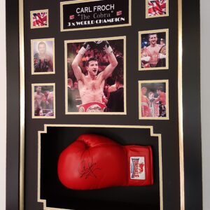 Carl Froch Signed Boxing Glove