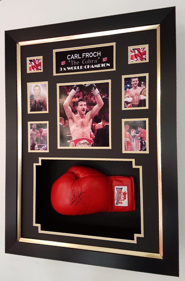 Carl Froch Signed Boxing Glove