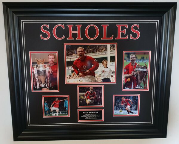 Paul Scholes of Manchester United Signed Photo