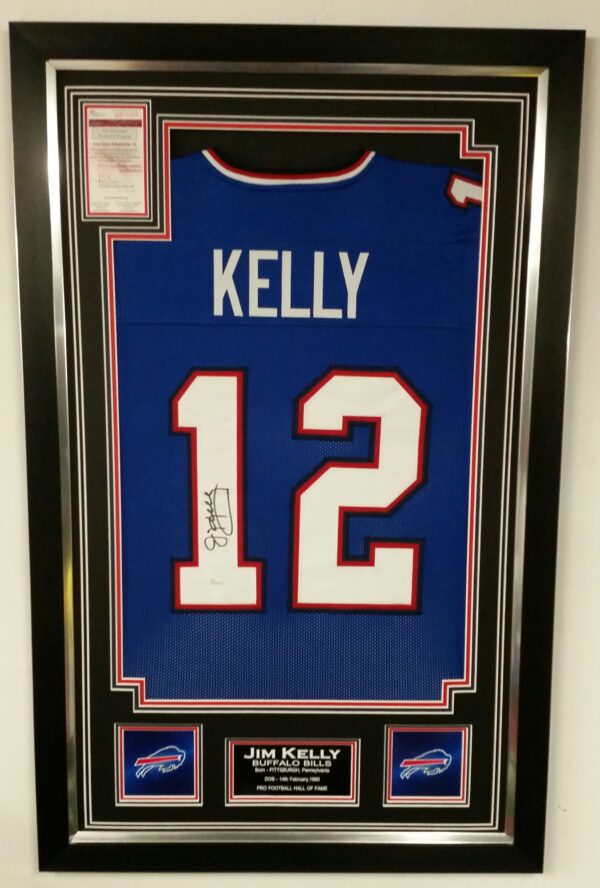 Jim Kelly signed Jersey