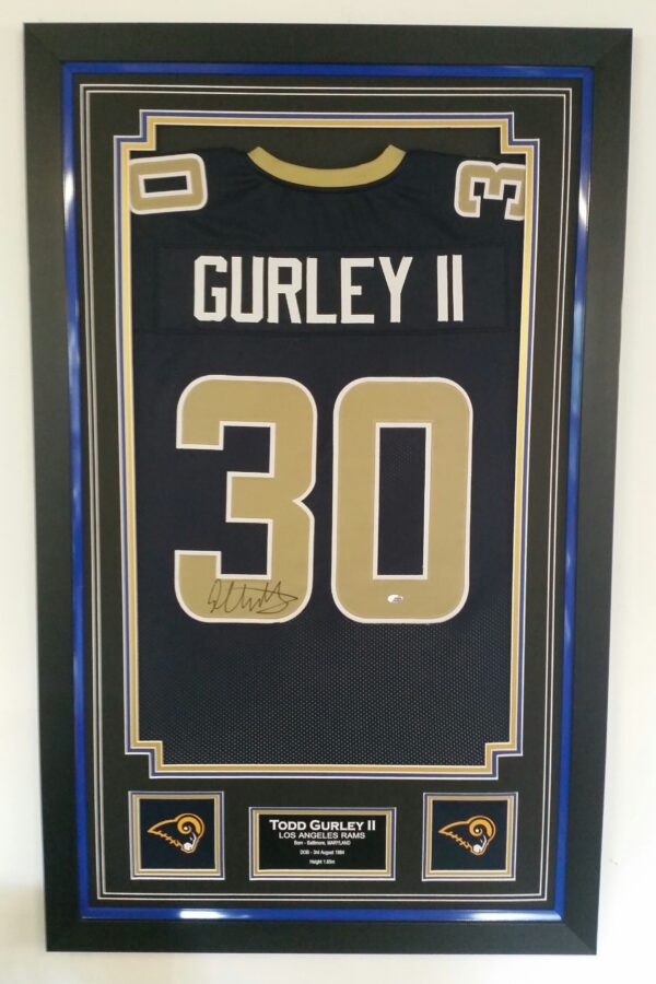 NFL Todd Gurley Signed RAMS Jersey