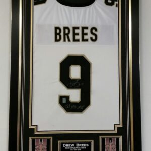 DREW BREES SIGNED JERSEY NEW ORLEANS SAINTS