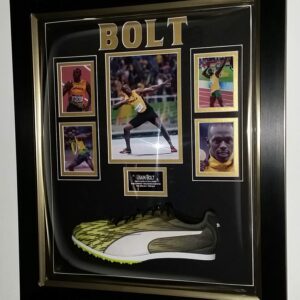 USAIN BOLT Autographed Running Shoe Spike