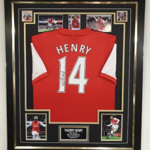 Thierry Henry of Arsenal Signed Shirt