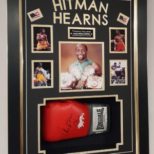 Thoma Hearns Signed Boxing Glove