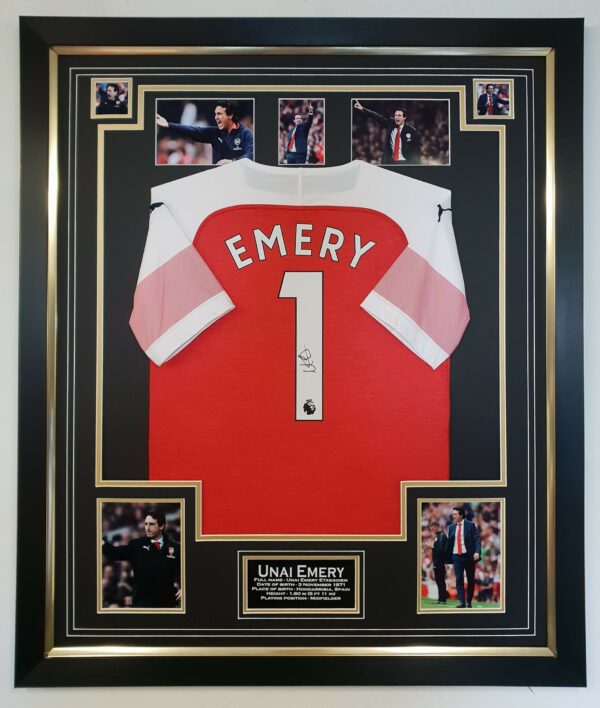 Unai Emery Signed Shirt