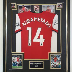 Peirre Emerick Aubameyang of Arsenal Signed Shirt