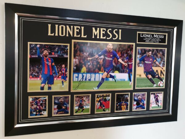 Lionel Messi Signed Photo SPECIAL OFFER