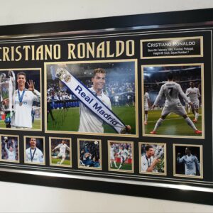 Cristiano Ronaldo of Real Madrid Signed Photo