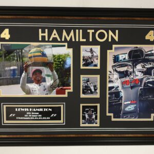Lewis Hamilton Autographed Photograph