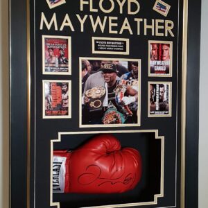 Floyd Mayweather Signed Boxing Glove