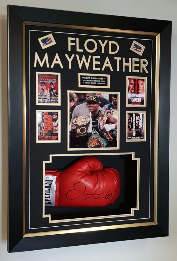 Floyd Mayweather Signed Boxing Glove