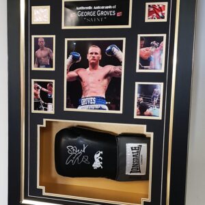 George Groves Signed Glove