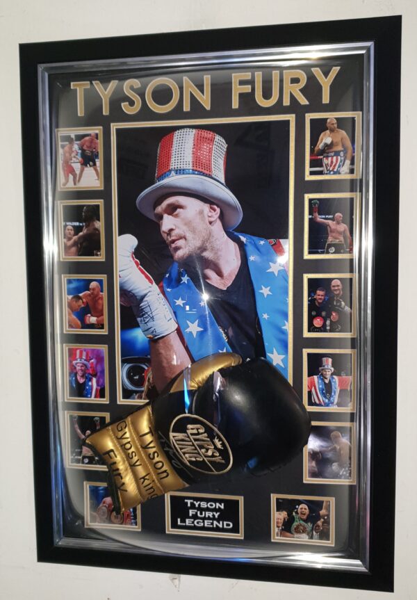 LARGE DOME Boxing Glove FRAMING