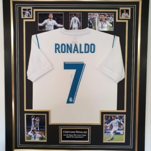 Cristiano Ronaldo of Real Madrid Signed Shirt