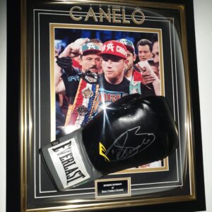Saul CANELO Alvarez Signed Boxing Glove