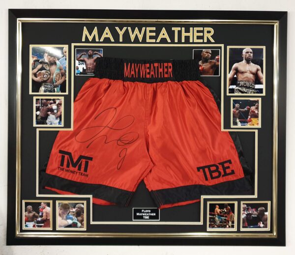 INSTAGRAM SPECIAL OFFER     Floyd Mayweather Signed Shorts