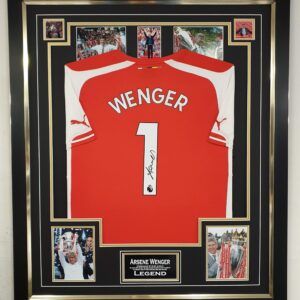 Arsene Wenger of Arsenal Signed Shirt