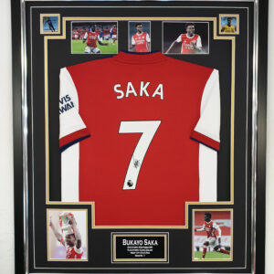 Bucayo Saka of Arsenal Signed Shirt