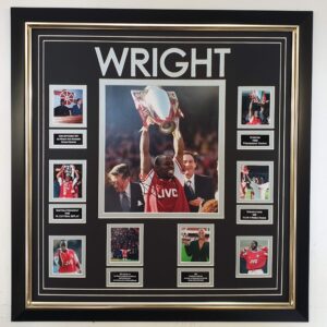 Ian Wright of Arsenal Signed Photo