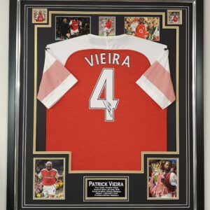 Patrick Vieira of Arsenal Signed Shirt