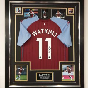Ollie Watkins of Aston Villa Signed Shirt