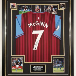 John McGinn of Aston Villa Signed Shirt