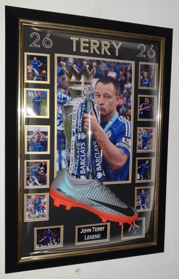 John Terry of Chelsea Signed Football Boot