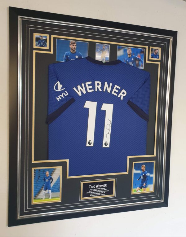 Timo Werner of Chelsea Signed SHIRT