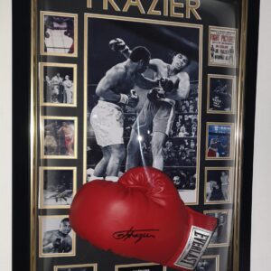Joe Frazier Signed Boxing GLOVE