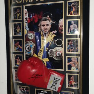 Vasyl Lomachenko Signed Boxing Glove