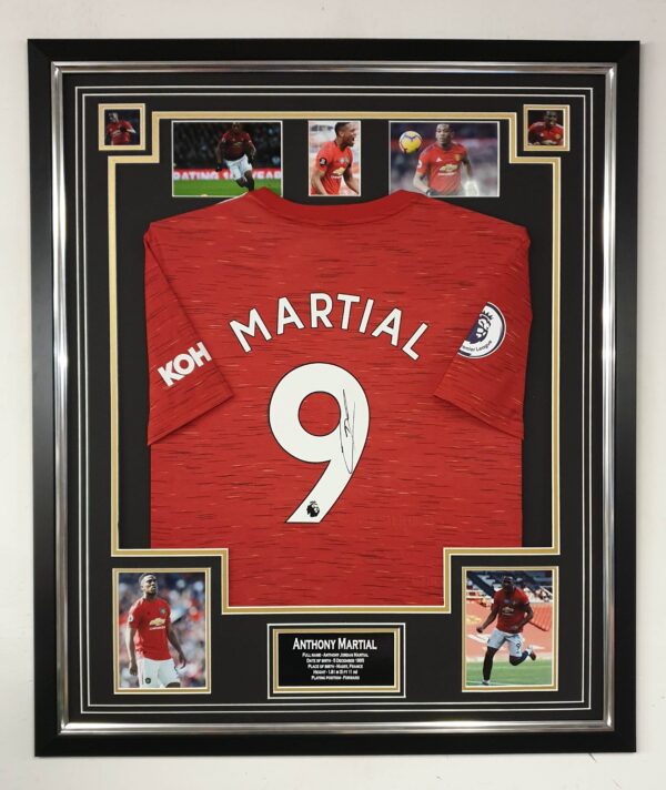 Anthony Martial of Manchester United Signed Shirt