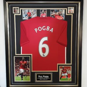 PAUL POGBA of Manchester United Signed Photo with Shirt