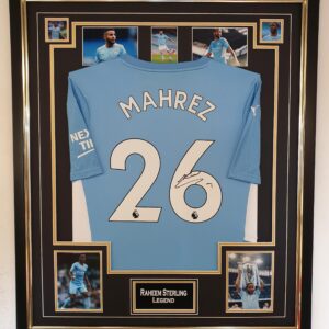 Riyad Mahrez of Manchester City Signed Shirt