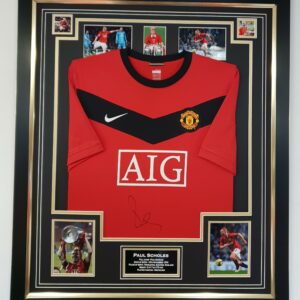 Paul Scholes Signed Manchester United Shirt
