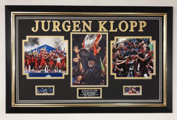 Jurgen Klopp of Liverpool Signed Photo